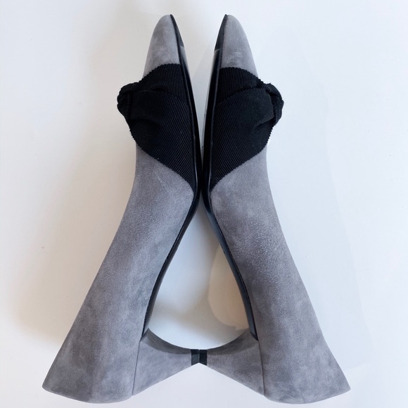 Authentic MIU MIU Pointed Suede Kitten Heels - Picture 5 of 7